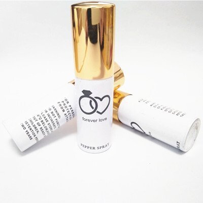 女性愛(ài)心小巧型防身辣椒水